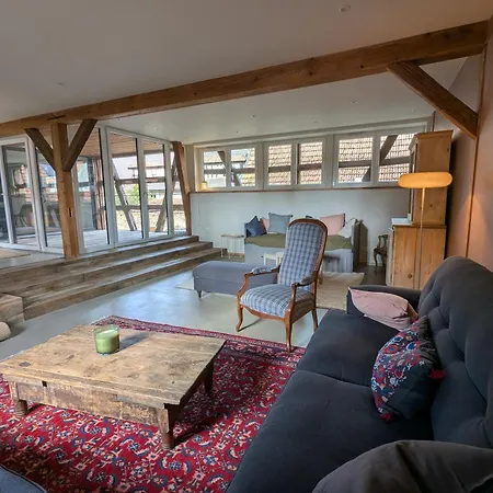 L'étable - à L'ancienne Ferme Casa de Férias *